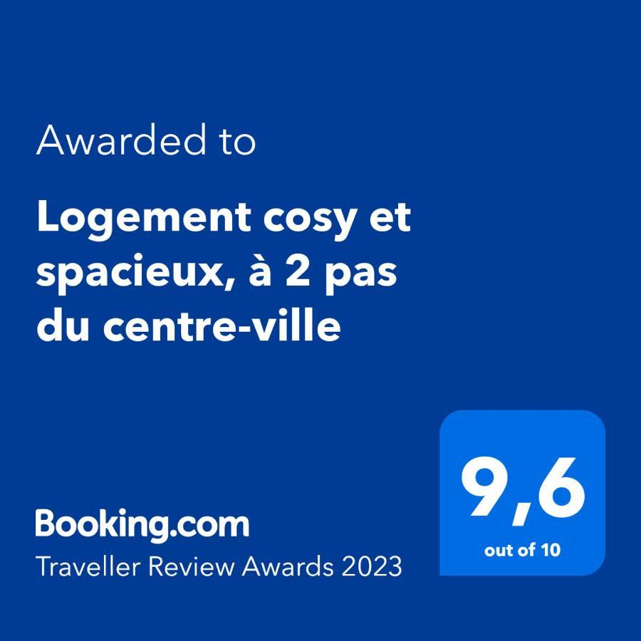 Logement cosy et spacieux, à 2 pas du centre-ville Colmar Exterior foto